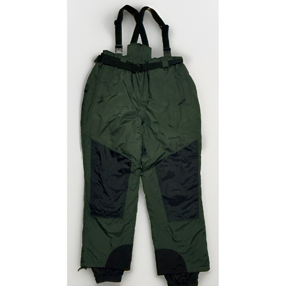 Cabelas Guidewear Men’s 2XL (XXL) Green Black GoreTex Bib Overalls Waterproof